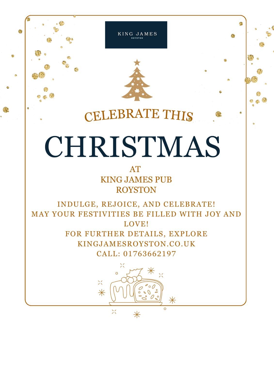 Christmas menu 2024