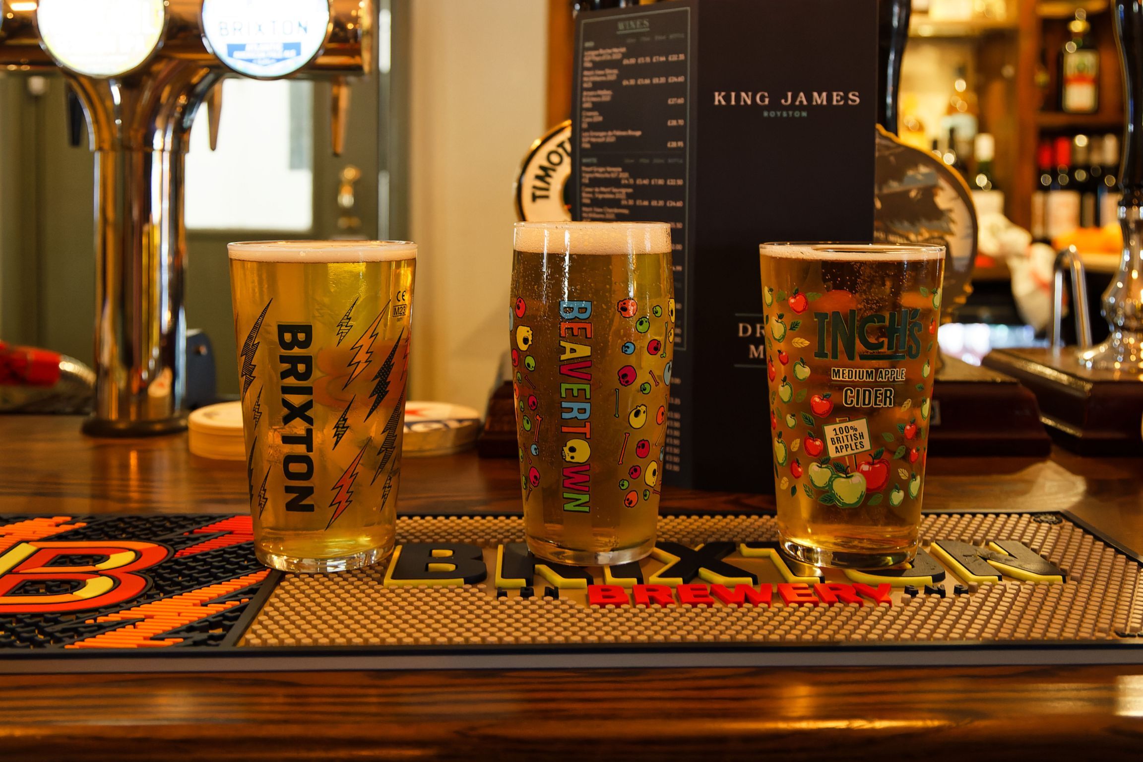 King James Royston beers